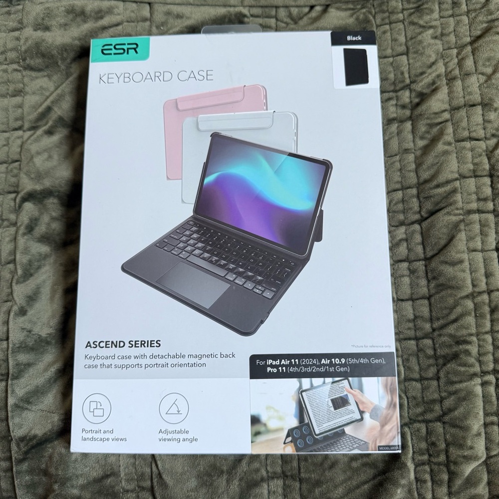 ESR Ascend Keyboard Case for iPad Air 11, iPad Pro 11 &  iPad Air 4th & 5th Gen